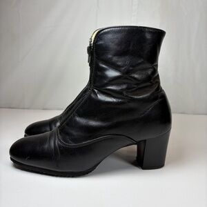 Warm-N-Smart Leather Fleece-Lined Ankle Boots